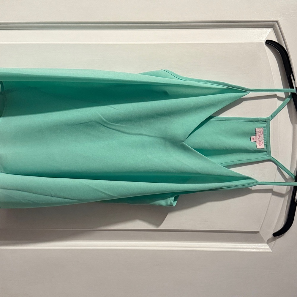 Pink Lily Mint Green Camisole